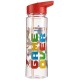 Borraccia Infrangibile 550ml con Cannuccia - Game Over