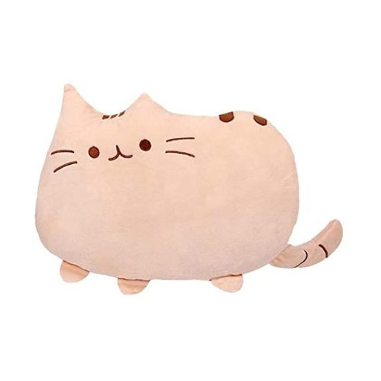 Cuscino Peluche Gatto Pusheen 40x30cm beige