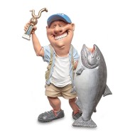 Caricatura Best Fisher - Pescatore