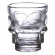 Set 2 Bicchierini in vetro Shot da liquore  - Teschio
